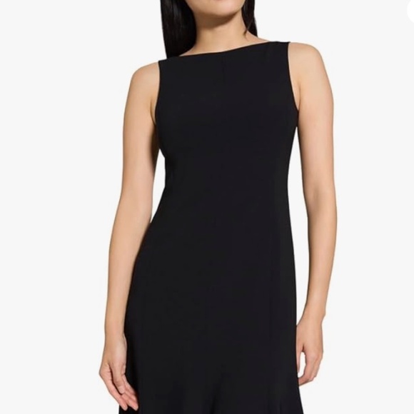 Theory Sleeveless Mermaid Midi Dress • NWOT • Boatneck • Size 6 - Picture 5 of 10